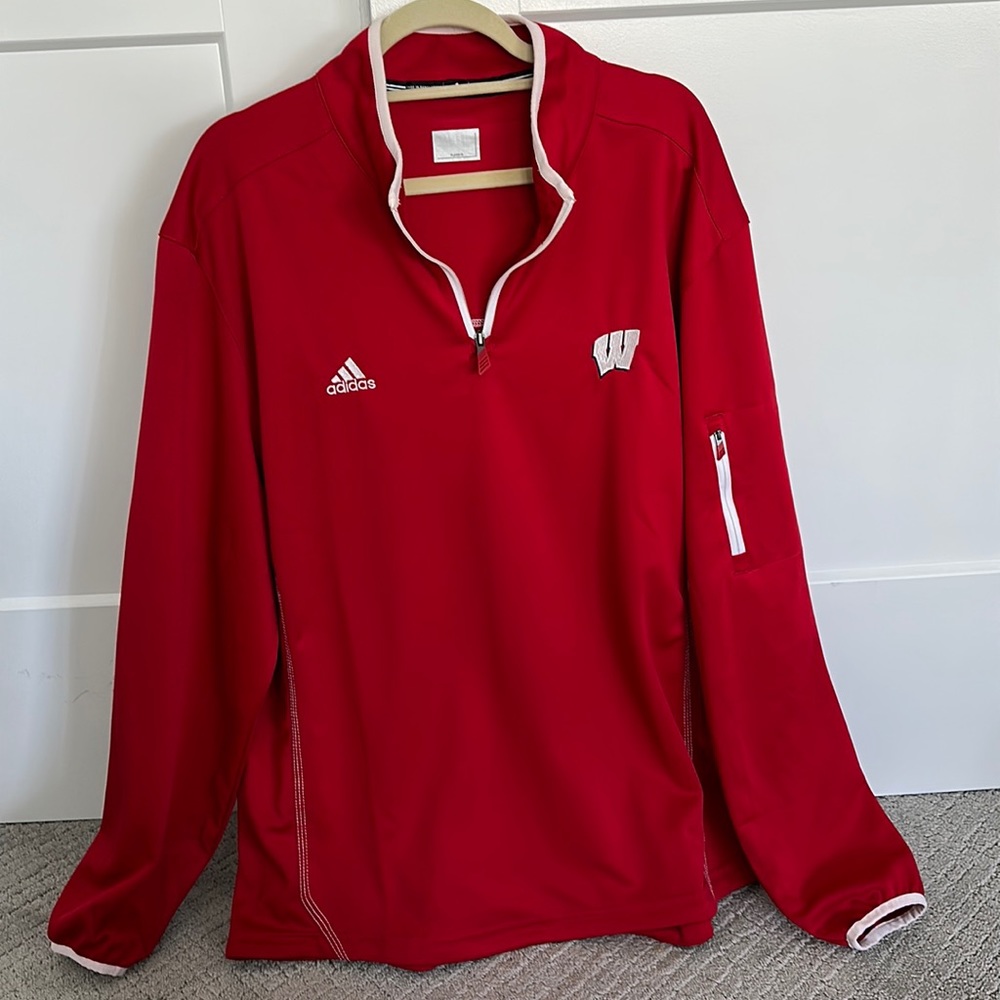 Men’s Wisconsin quarter zip pullover
